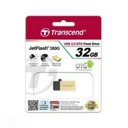 فلش مموری ترنسند JetFlash 380G USB 2.0 OTG 32GB139314thumbnail